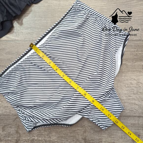 Souqfone High Waist Flounce Bikini Swimsuit Size M - Picture 3 of 4